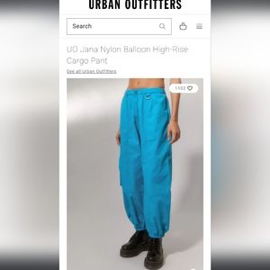 UO Jana Cargo Parachute Pants